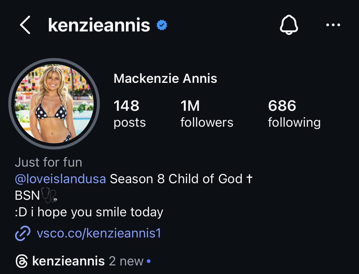 melonic_der's tweet photo. kenzie has surpassed 1m on instagram. https://t.co/Z9uE23x1M0
