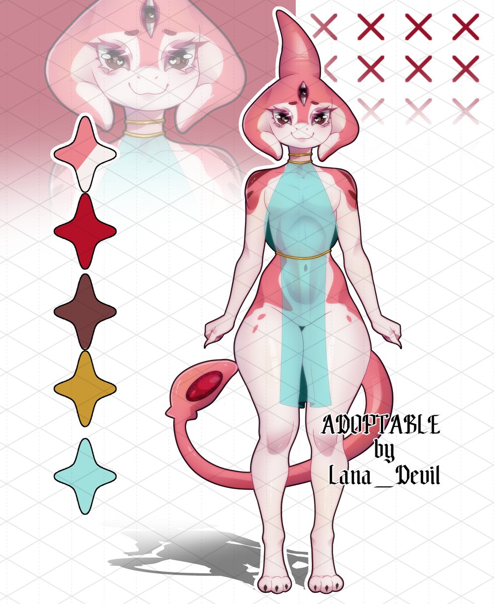 lanad_evil's tweet photo. ☆ Alien adoptable ☆
⬇Info in comments⬇

#alien #oc #adoptable https://t.co/fo9Ak4nBn1