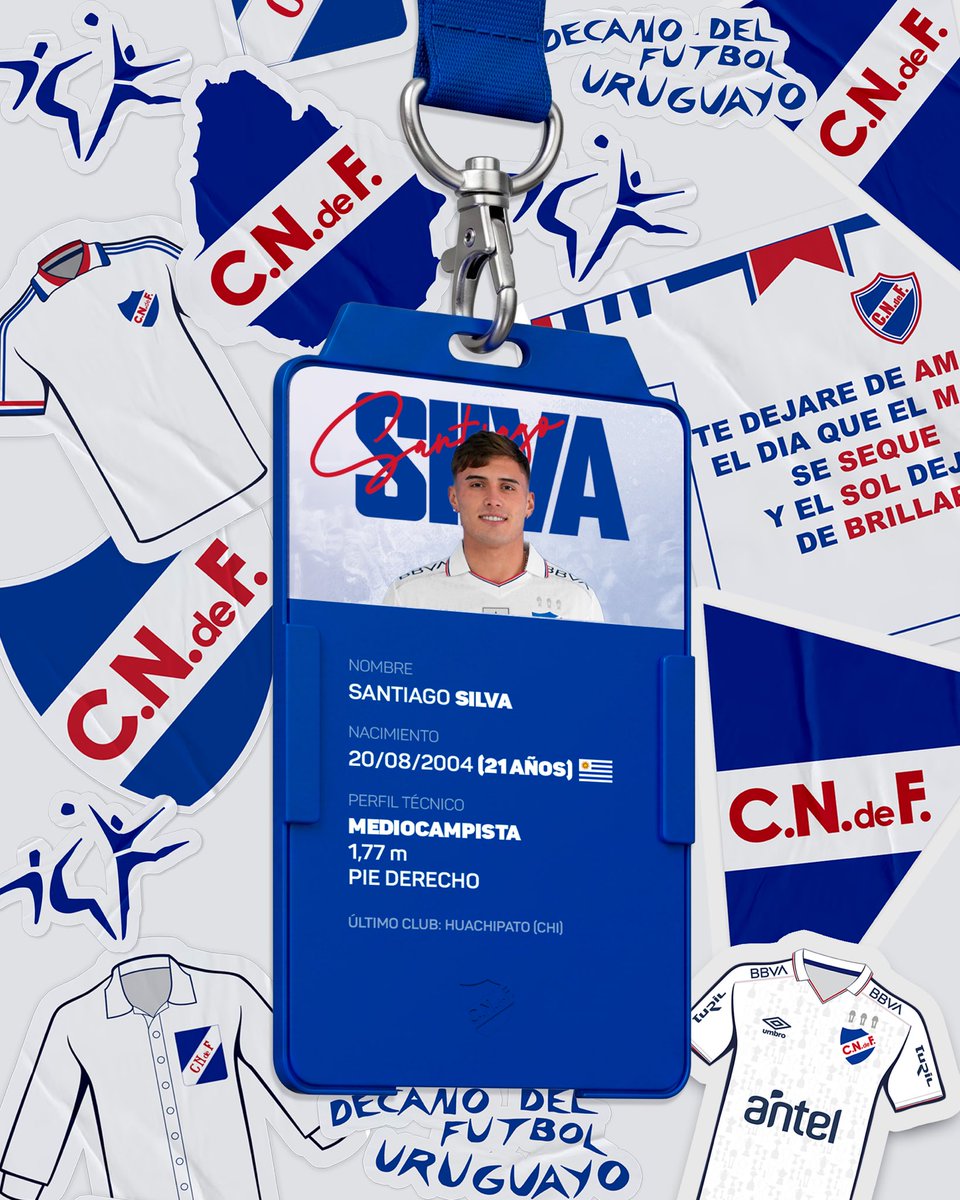 Nacional's tweet photo. 🆕 Nuevo jugador para el Decano ✔️ https://t.co/gxTjMWToE0