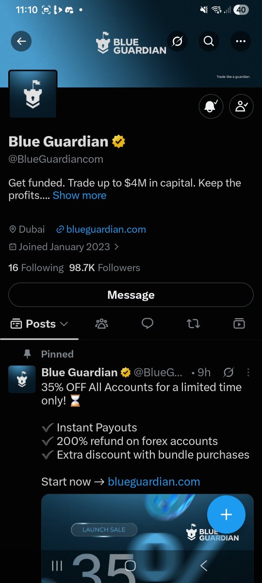 Surajk778's tweet photo. @merci__mon_dieu @BlueGuardiancom @GuardianFutures @GuardianTvLive @BlueGuardianSup Done @SaurabhKad67096 @gun92401 https://t.co/oiu910ZMIK