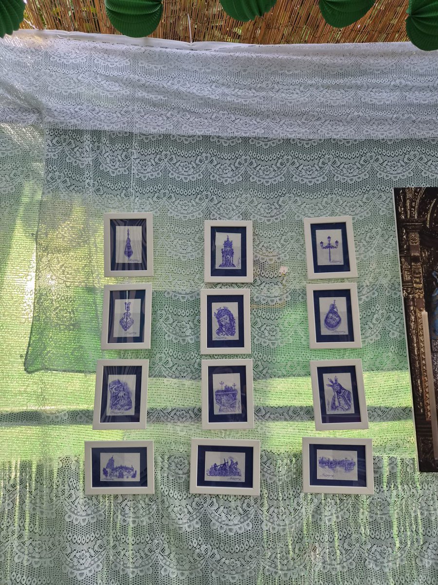 EspDeTriana's tweet photo. 🖼️ La Caseta de la Hermandad acoge durante la Velá de Santa Ana la exposición benéfica “Servilletas de Esperanza”, de @arte_mbr.

Todos los beneficios obtenidos se destinarán íntegramente a la Diputación de Caridad de la Hermandad.

¡Os esperamos!

#EsperanzaDeTriana https://t.co/UcWllGZEqq