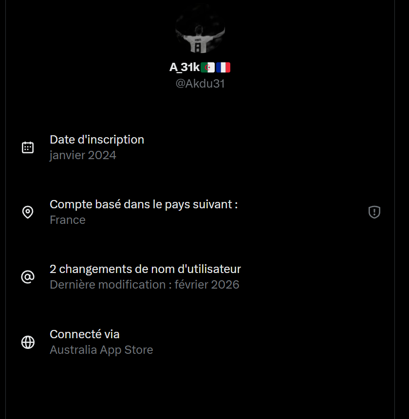 DemonKane037's tweet photo. @Akdu31 @vzzzzmfrr @ActuFoot_ @martynziegler Avec un vpn pour faire genre  😂 https://t.co/viIkOS5Fwt
