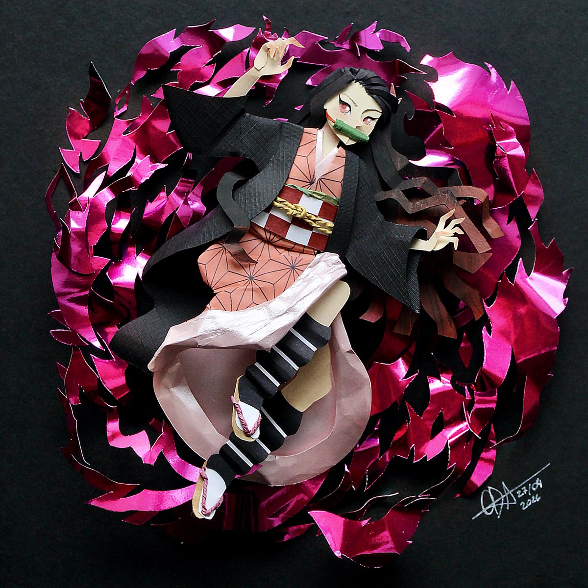 DeviantArt's tweet photo. Nezuko paper art
By RaphaelOda

https://t.co/uWpv1oLoES https://t.co/CfCvpsI6oJ