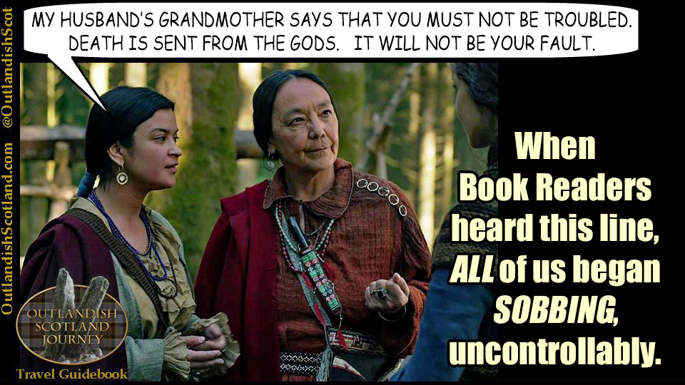 OutlandishScot's tweet photo. This #Outlander #Adawehi (#Nayawenne) rerun‒in honor of Tantoo Cardinal’s July 20th Birthday‒is from Us; @Writer_DG @tantooC @SweetLightning  #Giduhwa  #Gabrielle @caitrionambalfe https://t.co/xp8Nx3wTtu