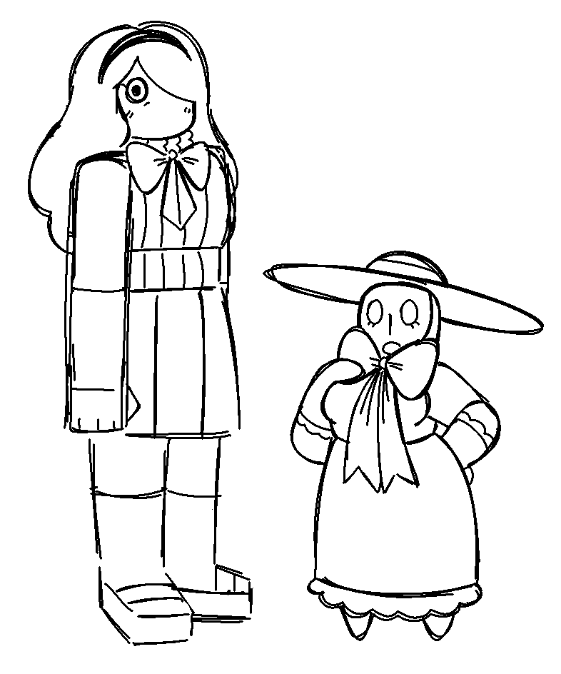 Thequietfields's tweet photo. Doodles between these gals. (OC)

#constructionroblox #robloxconstruction https://t.co/VF7bEiSucf
