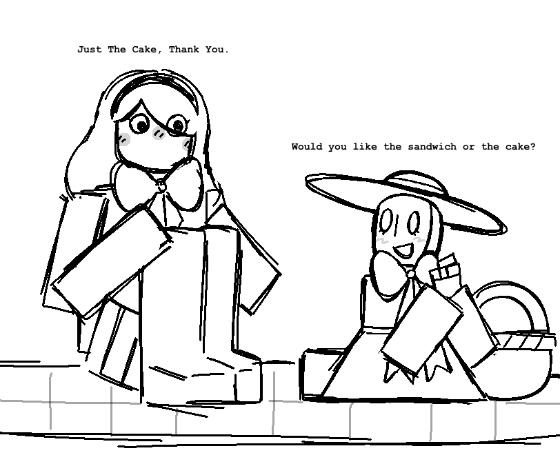 Thequietfields's tweet photo. Doodles between these gals. (OC)

#constructionroblox #robloxconstruction https://t.co/VF7bEiSucf