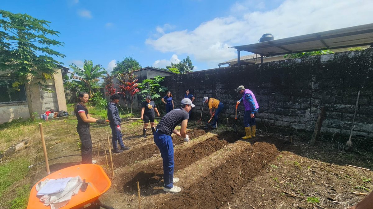Agricultura_CZ4's tweet photo. #SantoDomingo | Capacitamos en diseño y elaboración de huertos orgánicos, en articulación con la Pontificia Universidad de Católica del Ecuador
Durante el taller se destacó la importancia de producir alimentos sanos y nutritivos. 🌱🥬
#GobiernoDelEcuador https://t.co/gR2MlkSRzL