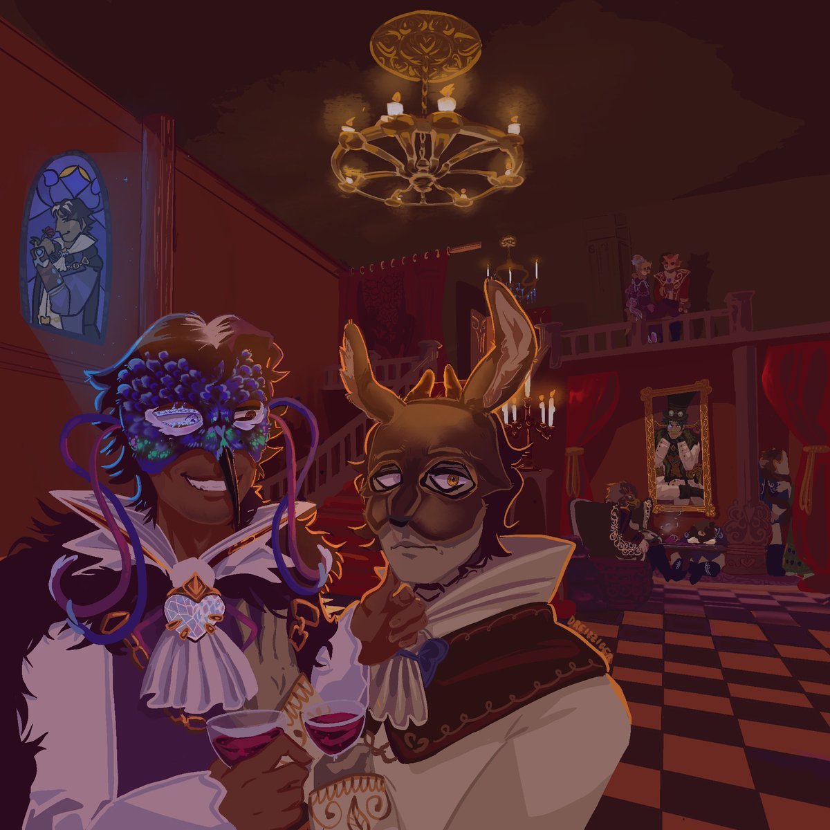 dreizziger's tweet photo. Revenge for @Cxttolxco 

#montague #midague #midasfortnite #montaguefortnite #fable #artfight https://t.co/fDnp0yLMil
