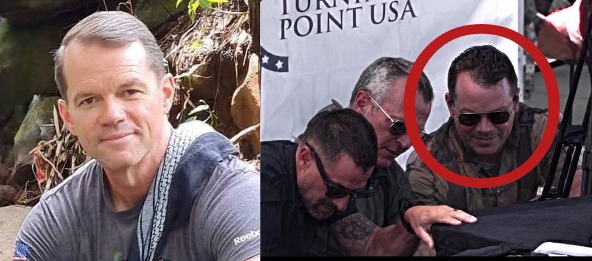 RickyTheGuido's tweet photo. This is Rick Cutler. The man who is most likely responsible for the assassination of Charlie Kirk. https://t.co/GBMuVXPLUu