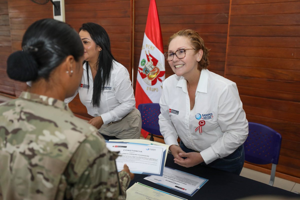 SanipesPeru's tweet photo. 📍#Sanipes clausuró el Primer Programa de Fortalecimiento en Acuicultura Continental, dirigido al personal del Servicio Militar Voluntario de la #FAP, fortaleciendo sus capacidades en normativa sanitaria, bioseguridad, entre otros temas. +
#NotaDePrensa
https://t.co/71n3FsVEfI https://t.co/WBx6FSNF2v