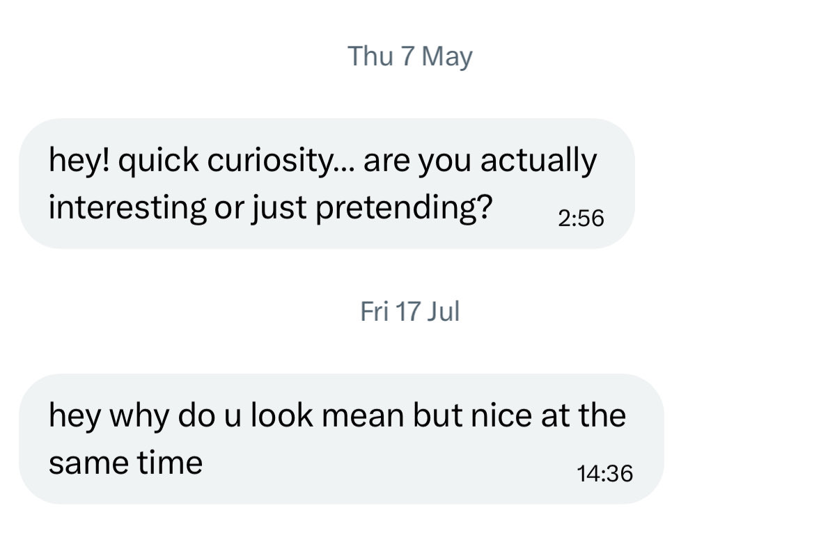 dnrhds's tweet photo. My hidden message requests do make me laugh sometimes… https://t.co/zS3OL7LFFN