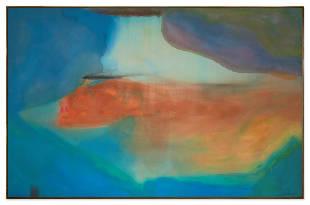 bbu's tweet photo. Helen Frankenthaler  Circe, 1974

. https://t.co/7NFLvEACnU