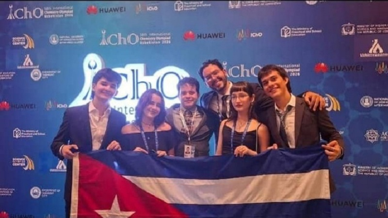 omare1960's tweet photo. #SanctiSpiritusEnMarcha Espirituanos alcanzan bronce en Olimpiada de Química.  Nuevamente Leticia Merlo Alfonso y Ernesto Barrera Ramírez representaron  a Cuba en el podio, tras conquistar su tercera y cuarta medallas,  respectivamente, en eventos de esta índole. https://t.co/HxQHqWJ61K