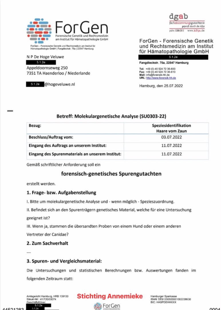 AvanStraaten's tweet photo. Vier jaar lang heb ik gewerkt aan een onderzoek naar wolvenhybridisatie. Daarbij werd ik geholpen door klokkenluiders, werkzaam voor diverse natuurorganisaties, maar die liever op de achtergrond blijven, omdat zij anders hun baan kwijt kunnen raken. Deze onmisbare hulplijnen besloten mij te helpen, omdat ze fel tegen de wolf zijn, veel wolven niet schuw zijn, sommige er niet uitzien als een echte wolf en zij bovendien geen vertrouwen hebben in BIJ12 en hun bevriende wolvenclubjes, omdat ze niet transparant zijn en alles onder de pet houden en liegen dat ze barsten.🤡

We hebben veel DNA verzameld, waaronder keutels, wolvenharen en monsters van door wolven aangevallen of aangevreten wild en landbouwhuisdieren, zowel in Nederland, Duitsland, België en Polen! De DNA-uitslagen die we ontvingen waren in veel gevallen bijzonder en riepen meer vragen op dan ze beantwoordden. Daarnaast heb ik vele Woo-documenten en andere gevoelige informatie verzameld die tal van tegenstrijdigheden blootleggen. Ook heb ik Staten- en Kamervragen laten indienen, waarvan de beantwoording zeer opmerkelijk was.

Hier kunt u de uitslag lezen van een DNA-onderzoek naar de haren die zijn aangetroffen op het hek van Nationaal Park De Hoge Veluwe.

Het forensisch laboratorium ForGen concludeerde dat er DNA is gevonden van een hondachtige, een vrouwtje. Een raszuivere wolf is volgens het rapport vrijwel uitgesloten. Hoewel een wolf-hondhybride op basis van een deel van het DNA niet volledig kon worden uitgesloten, wijst het mitochondriale DNA duidelijker op een huishond. De onderzoekers geven bovendien aan dat de beschikbare DNA-sporen beperkt waren, maar dat dit de eindconclusie nauwelijks beïnvloedt. ( LET OP FOTO’S ZIJN TER ILLUSTRATIE!)

Volgens de overheid en de betrokken wolvenorganisaties is ForGen een laboratorium van discutabele kwaliteit.

In de tussentijd liet de Provincie Gelderland, naar aanleiding van een motie van Statenlid Eric Kemperman in 2023-2024 een zogenaamd aanvullend onafhankelijk onderzoek naar wolvenhybridisatie uitvoeren. Van die onafhankelijkheid was echter weinig sprake. De ambtenaren stapten rechtstreeks naar BIJ12 voor ondersteuning en het INBO ( Instituut Natuur en Bosonderzoek België) mocht het laboratorium uitzoeken. Uiteindelijk viel de keuze op het Sloveense onderzoeksinstituut DivjaLabs.🙈

WENR/WUR selecteerde 11 monsters, waarvan er uiteindelijk slechts 9 bruikbaar waren. Opmerkelijk was dat het DNA van onder andere een dode wolf uit Het Nationale Park De Hoge Veluwe ineens niet bruikbaar was. Dat riep bij mij gelijk vragen op, zeker omdat tegenwoordig zelfs uit zeer oud materiaal, zoals een veenlijk, nog DNA kan worden geanalyseerd. Wat mij betreft was ook dit onderzoek weer een verspilling van belastinggeld. Dat rapport had van mij linea recta de open haard in gedonderd mogen worden. 

Ik heb alles op een rij gezet de afgelopen maanden. Wat mij betreft is het nu aan de overheid om mijn bevindingen en alle tegenstrijdigheden eindelijk eens uit te leggen. Daarom ben ik bezig met een uitgebreide set Kamervragen. Deze stap kan en wil ik niet overslaan. Ik ben benieuwd hoe de betrokken ambtenaren, inclusief BIJ12, zich hier straks weer uit gaan lullen. En ja, ik verwacht dat ze dat opnieuw zullen proberen. Alleen deze keer ligt alles zwart op wit. Iedere uitvlucht, iedere draai en iedere halve waarheid zal ik naast de feiten inclusief de documenten leggen. En nee die documenten heb ik nog nooit met u gedeeld. En dan mag Nederland zelf beoordelen wie de waarheid spreekt!

Wordt vervolgd! 

Annemieke van Straaten

1/2⬇️ #wolf
