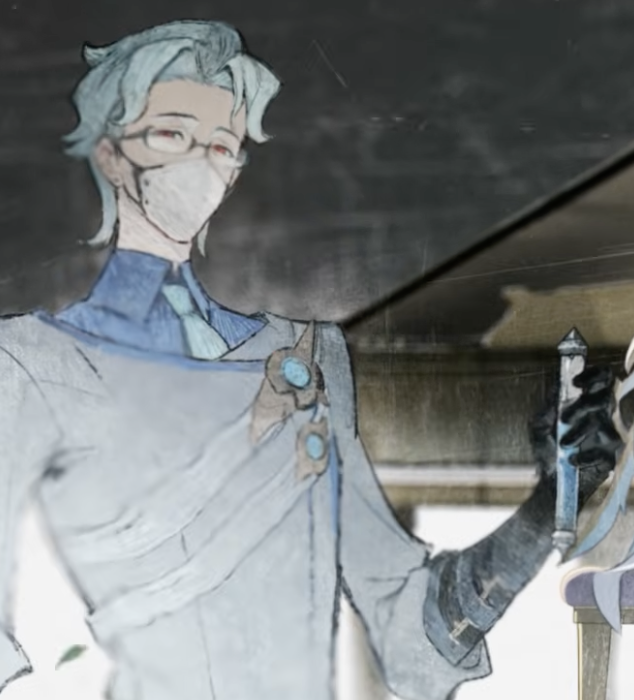 FatuiLore's tweet photo. [1/15] 

(7.0 Leaks) 
A summary of a young Il Dottore’s experiment described in the ‘Scarlet Proof’ artifact set, as well as Pantalone and Il Capitano’s involvement in the fallout.

#Dottore #Pantalone #Capitano https://t.co/lRh21SmdTw