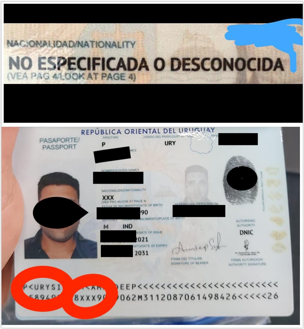 jkmejias's tweet photo. Ayer (19/7), @agustin_maga del Diario @elpaisuy  publicó el artículo: "Unas 6.000 personas pidieron reimprimir pasaportes tras polémica suscitada por cambio de formato".

El propio artículo recuerda que el pasaporte implementado en abril de 2025 introdujo dos cambios:
1️⃣ El campo "Nacionalidad" pasó a denominarse "Nacionalidad/Ciudadanía", utilizando el código URY tanto para ciudadanos naturales como legales.
2️⃣ La eliminación del "Lugar de nacimiento" (por la administración actual), decisión que motivó observaciones por parte de Alemania, Francia y Japón.

Como hemos reiterado desde el primer día, los ciudadanos legales uruguayos nunca solicitamos eliminar el campo "Lugar de nacimiento". 

Nuestro reclamo siempre ha sido otro: que el pasaporte respete nuestra ciudadanía, identidad y los estándares internacionales, sin generar discriminación.

En la Comisión de Presupuesto, el diputado Juan Martín Rodríguez consultó por los perjuicios ocasionados y el costo de las reimpresiones del documento al subdirector general del Ministerio del Interior, Ruben Amato. 

Diputado @_RodriguezJuan_ es una pregunta válida. Pero hay otra que sigue pendiente:  
¿Qué hay de los perjuicios que, hasta hoy, seguimos sufriendo los ciudadanos legales uruguayos?

Sr @RubenAmatoLusar el Comunicado conjunto 61/25 del @Minterioruy  y @CancilleriaUy  publicado el 29/07/2025 decía lo siguiente y cito:

En el ínterin, se continuará consultando a las organizaciones internacionales competentes, el sistema político nacional, la sociedad civil y otros actores relevantes, para que la futura adecuación del pasaporte cuente con su aprobación, no discrimine debido al instrumento que otorga la ciudadanía uruguaya, y asegure la movilidad, preservando al mismo tiempo la imagen y fortaleza de este documento que es internacionalmente reconocido por su seguridad y confiabilidad.

A casi 1 año de este retroceso, hoy los pasaportes que el Estado Uruguayo emite a sus ciudadanos legales son un DESASTRE, vulneran derechos humanos tan básicos como la identidad, la nacionalidad y la libre circulación y en otros casos, generan situaciones de apatridia de facto.

Con esta práctica única en la región, Uruguay no solo incumple compromisos y estándares internacionales, sino también su legislación interna:

A nivel internacional:
🔹 Los compromisos asumidos ante la @CIDH en la audiencia del 2024 (https://t.co/SHaza2Mq90).
🔹 La Resolución 2/23 de la @CIDH  (https://t.co/JSaGP5fvgN)
🔹 Los estándares de la OACI (@icao), Documento 9303, sección 7.1.
🔹 La Convención sobre el Estatuto de los Apátridas (1954).
🔹 La Convención para Reducir los Casos de Apatridia (1961).

A nivel nacional:
🔹 Ley 19.682 (art. 15B).
🔹 Ley 18.076 (art. 6).
🔹 Ley 17.349.
🔹 Ley 17.722.

En el @Parlamento_UY se encuentra el proyecto "Derecho a la Ciudadanía en Igualdad" (Asunto N.º 153404, Carpeta N.º 2123/2021), presentado hace más de cuatro años y que aún espera ser tratado por la Comisión de Derechos Humanos de la Cámara de Representantes (@DipRodrigoGoni @sandra_nedov @minesobaldia)

En @compresidencia está el expediente administrativo N.º 2026-2-1-0000830, según la última información recibida, a estudio de los asesores de @pachasanchez y @jdiazalmeida , una etapa sin plazo definido.

Y así, los ciudadanos legales uruguayos seguimos esperando una solución.

Este problema lleva años pasando del Parlamento a la Presidencia y de la Presidencia al Parlamento.

Mientras tanto, además de mantenerse vulneraciones de #DDHH ya reconocidas por el propio Estado, cada día se deteriora más la imagen de Uruguay y la confianza internacional en su pasaporte.

Artículo aquí: 
https://t.co/vd8fRP9npY

#uruguay #nacionalidad #pasaportes #ciudadanoslegales #DDHH

@SomosTodosUy @inddhhuy @Jimenafe  @OrsiYamandu @ACNURConoSur @Juan_Mondelli @OimUruguay @EdisonLanza @SDHuruguay @dasilvailiana @MinLubetkinUy @CNegro7  @ONUUruguay @PabloRuizHiebra @CosseCarolina @DiputadosUY  @Constanza_FA @abarros68 @Frente_Amplio @MPP609  @ObservadorUY  @elpaisuy @InfoCapitalTV @SemanarioBrecha @ladiaria @VTVuruguay @5noticiasuy @NoderogaAvanzar @APochak @CorteIDH @ley_aguilera   @gloriasaravista @DNewsOK