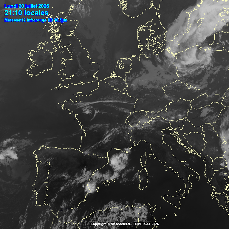 meteo_sitges's tweet photo. Last #Meteosat IR 10.8µm via @eumetsat https://t.co/7eZRd4mSDn