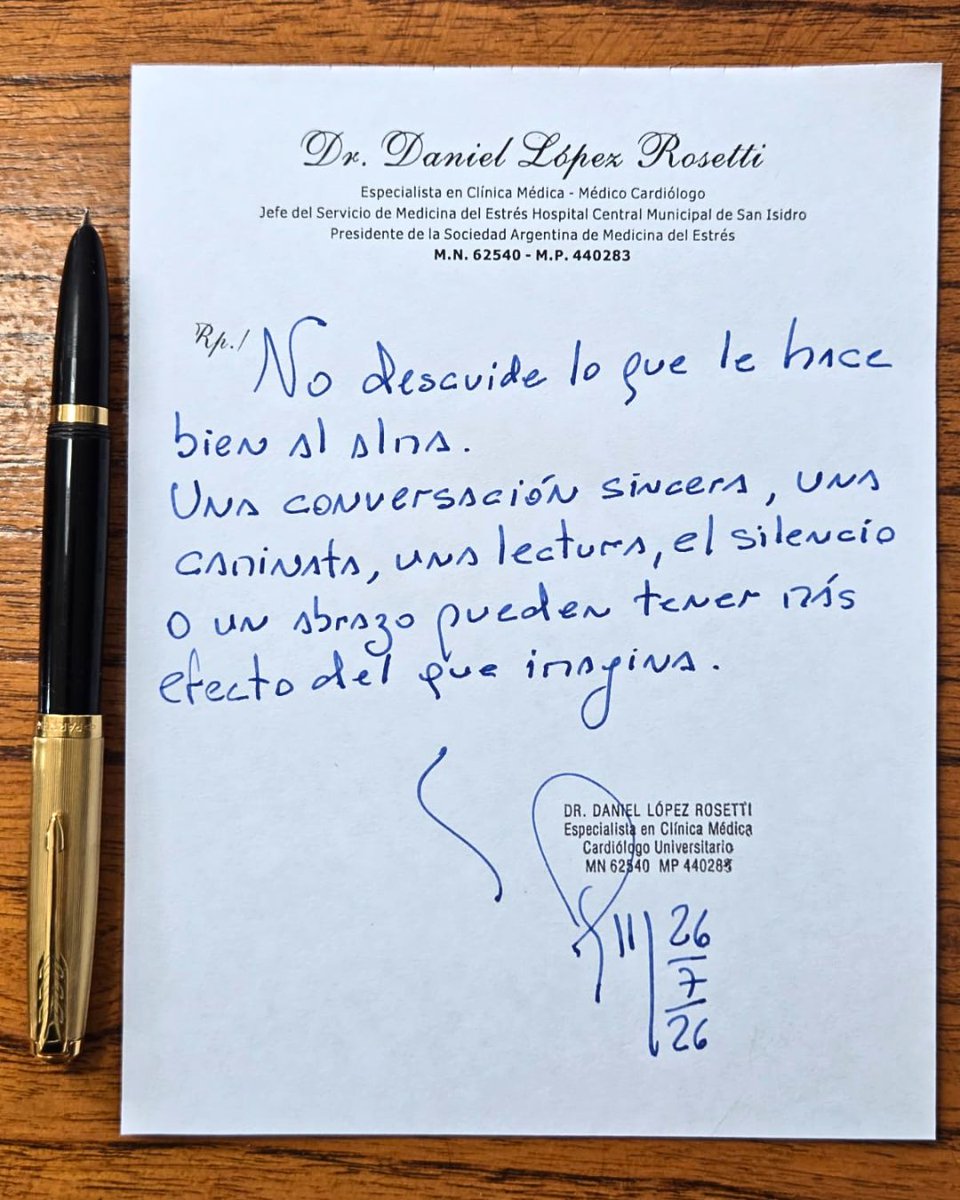 DrLopezRosetti's tweet photo. Las pequeñas acciones que alimentan el alma suelen tener los efectos más profundos.
Que este domingo encuentre tiempo para alguna de ellas.
Más recetas como esta en mi último libro "Recetas para vivir mejor y más tiempo", de @editorialplaneta. https://t.co/pso3koZab4