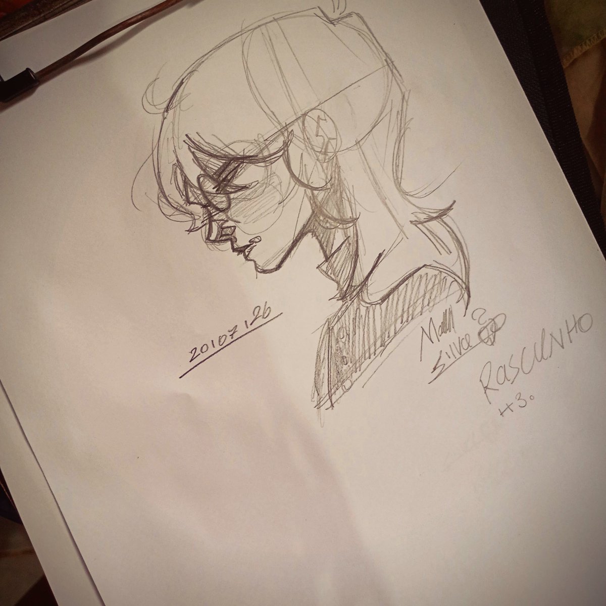 __Sillva2013's tweet photo. A sketch of Keath's portrait, i'm glad that i explored the sketches. ( That's the third sketch ) #yaelokre https://t.co/CWdUZU8guI