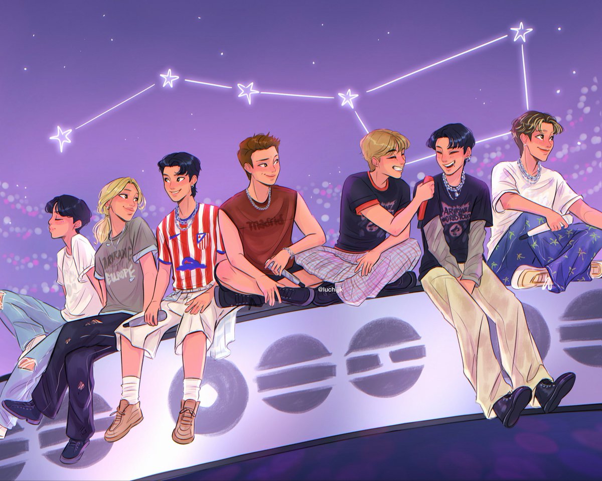 luchijjk's tweet photo. Casi un mes de los biticonciertos en Madrid y mi mente sigue allí 😔💜
#bts #arirang #fanart https://t.co/QPjMwexEI8