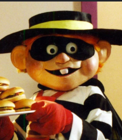 TheSwerveShow's tweet photo. Penta unmasked is the Hamburglar! https://t.co/cLgJjarWNs