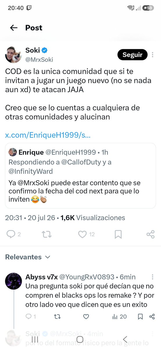 EnriqueH1999's tweet photo. @Alphasniper97 Que se le responde a esto? XD https://t.co/zGJaAAnGs1