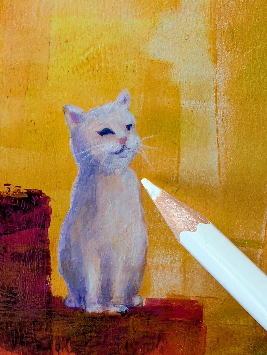 KarenKaspar1's tweet photo. Work in progress....
#wip #wipwednesday #workinprogress #ArtistAtWork #art #painting #artist #arte #humanartist #contemporaryArt #TraditionalArt #kunst #handmade #ArtMatters #cats #caturday #color https://t.co/jHnnwbnmlZ