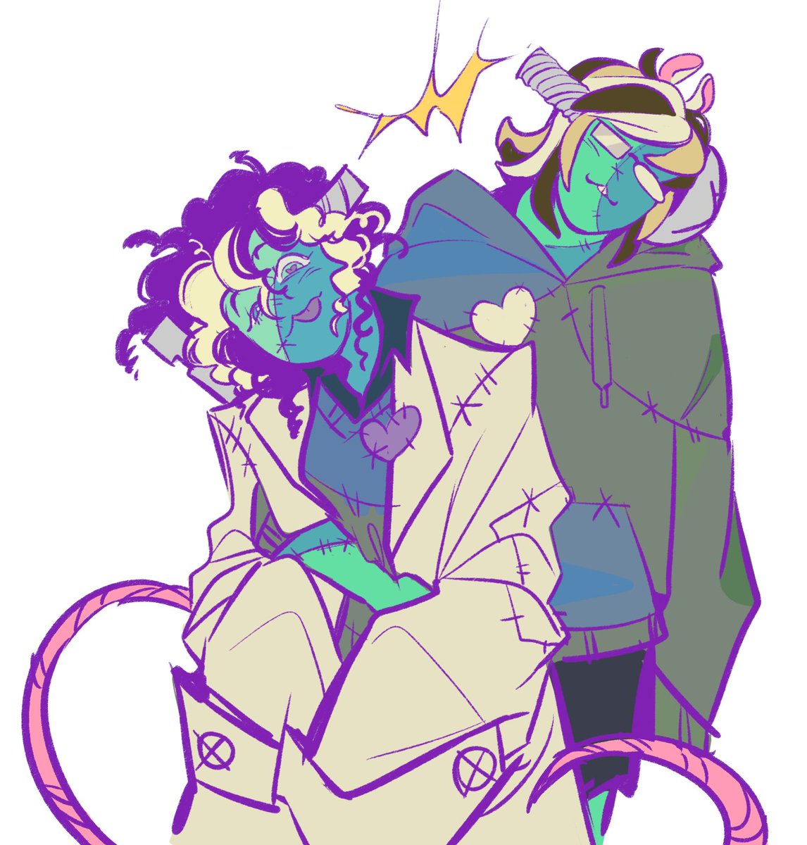 Limon_depalta's tweet photo. Monster prom ocs w my boyfriend 😵💫
#monsterpromoc https://t.co/ga2mTIvnBP