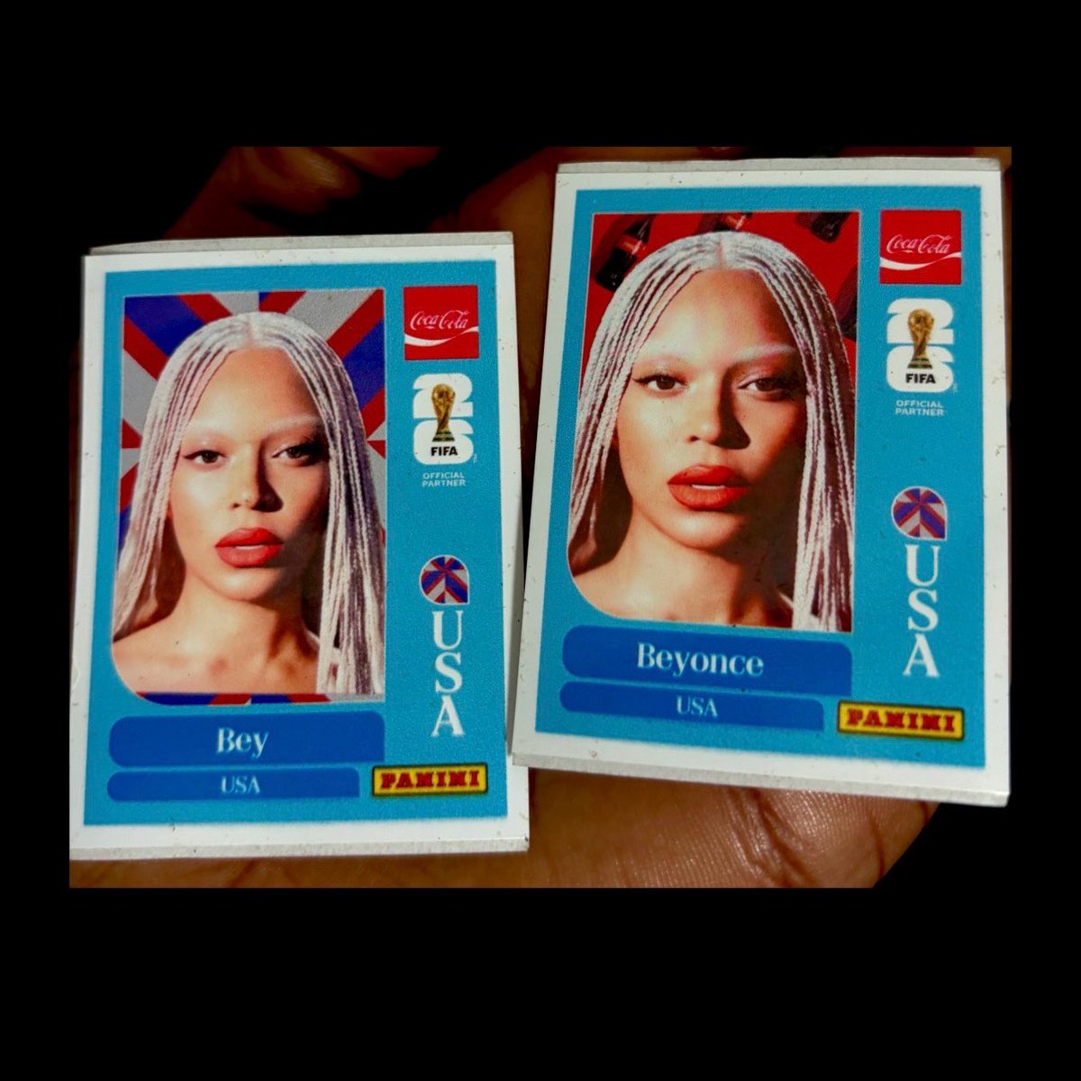t4j361's tweet photo. #cocacola was very hospitable & filled with excitement. I enjoyed the #worldcup2026 #fifa #fifa26
- Turned #beyonce & myself into collectibles 🤩 🫶🏽 https://t.co/3Mi16mwXSF