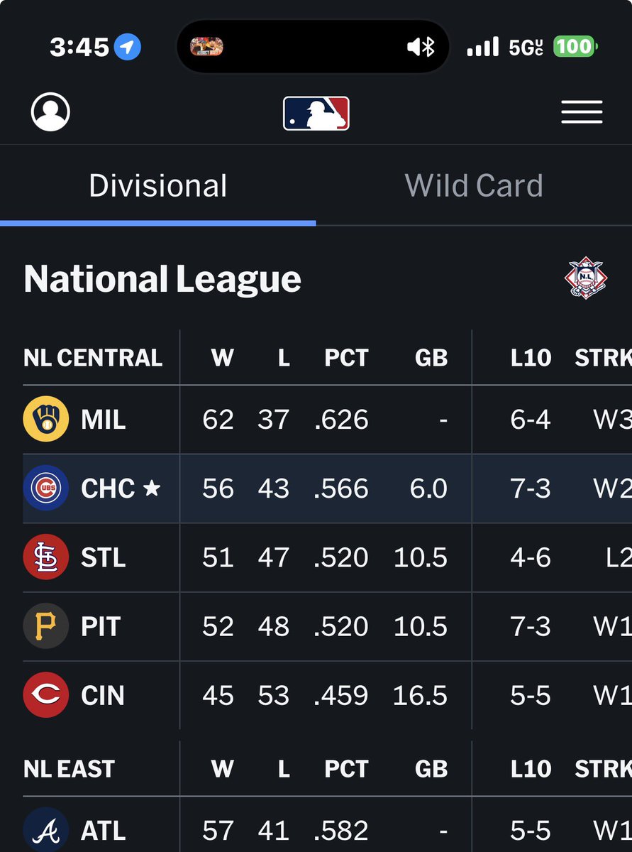 DavidTRuple's tweet photo. @OpoyChase @BenVerlander @CleGuardians @RedSox @Yankees @Phillies @whitesox @Braves @RaysBaseball @Cubs @Brewers @FlippinBatsPod There they are- down in last place in the NL Central. https://t.co/aHqltmNFlK