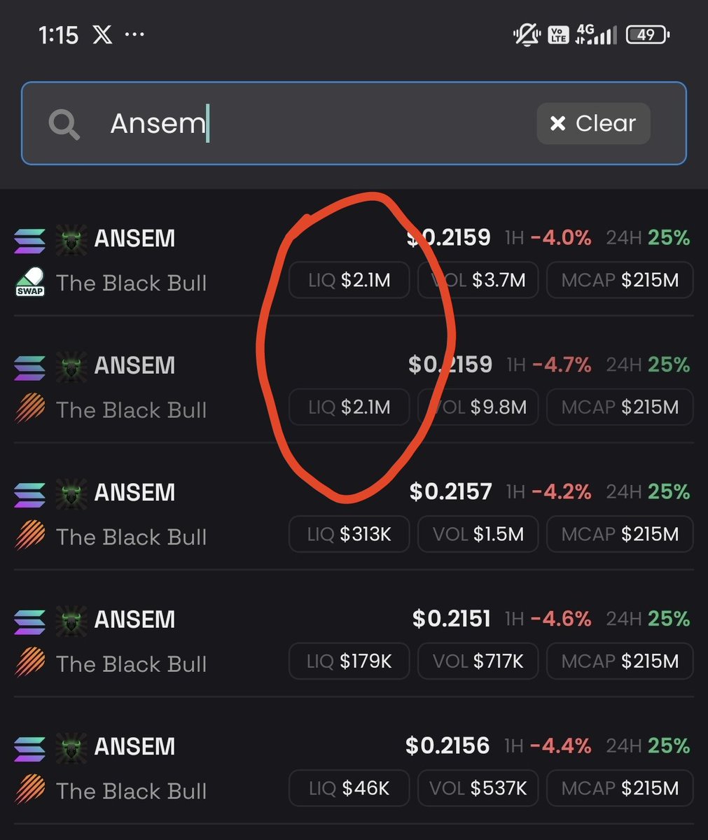 chamilhcb's tweet photo. Liquidity increasing 🚀🐂 $ANSEM @blknoiz06 https://t.co/B6Pa9i41h9