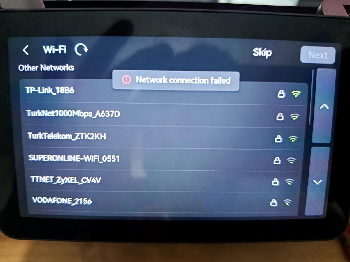 HashHoca's tweet photo. @BambulabGlobal Hello, the Wi-Fi connection to my device has been dropping for about 5 hours. I reset the device to fix the problem. What could be the issue? https://t.co/E583fLNIBm