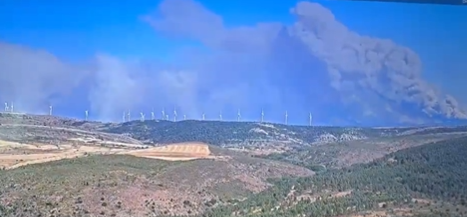 112cyl's tweet photo. Ante posibles afecciones por el humo del #IFLaMierla desde el CECOPI de #Soria se acuerda el desalojo de:
▶️Residencia de Retortillo (33 personas)
▶️Barcones (31 vecinos)
Avisados Arenillas, Lumías y Retortillo por posibles desalojos.
@naturalezacyl @jcyl https://t.co/nMiW9hzzLy
