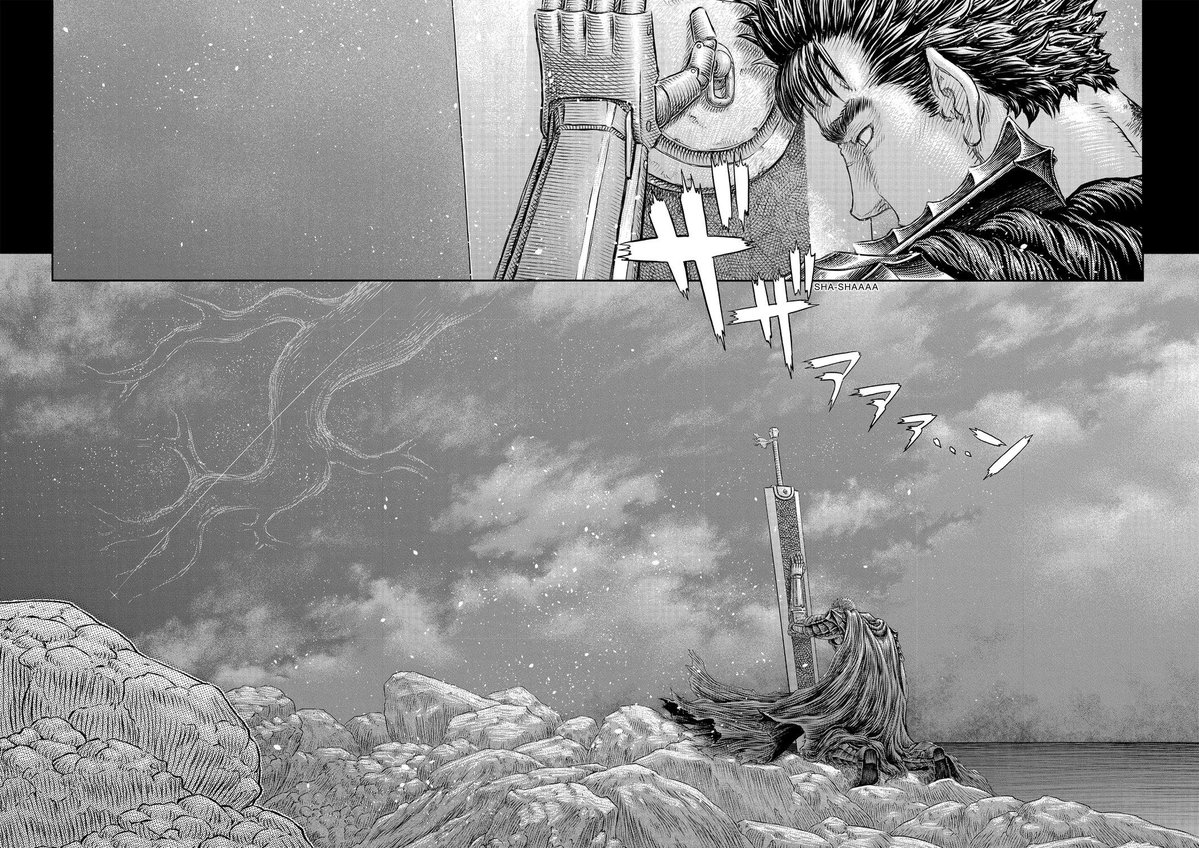 mezzamorta_7's tweet photo. I am not at all unhappy with the job studio gaga has done. It was always going to be an insurmountable task to keep Berserk going but they have managed to make something worth following out of this, kudos. https://t.co/awgxvTvZH9