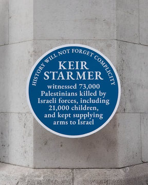 Capybara3290784's tweet photo. @tobyperkinsmp A new plaque for outside Downing Street https://t.co/iBhPuB6UBz