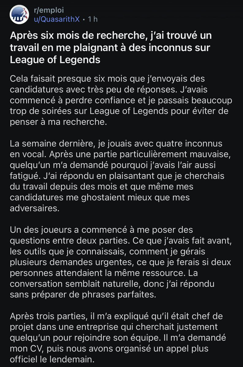 HHigana's tweet photo. Des gens trouvent du travail grâce à League of Legends dans la France de M*cron non c'est fort https://t.co/1m5VYcms03