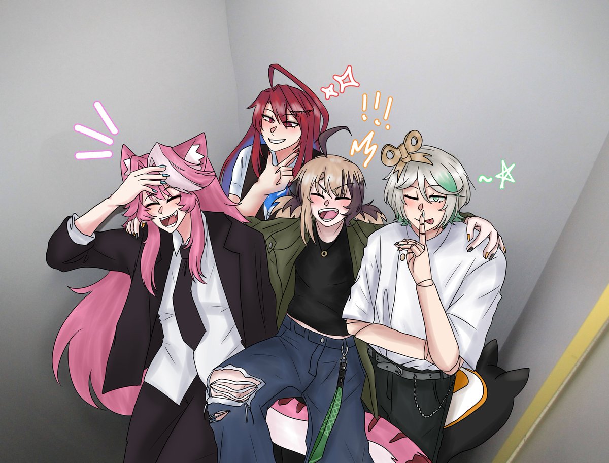 rrat_OK's tweet photo. redrew justice as me n my friends!!!!
#rkggk #Immergination #BloodflameArt #RaorArt https://t.co/5GTqrPy7No