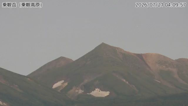TaTohru's tweet photo. 03:37, Tue. July 21, 2026(JST)
Mount. #Norikuradake(#乗鞍岳)in #Nagano(#長野) and #Gifu(#岐阜) Prefecture, Japan
3,026m(Elevation). 🌋N36:06/E137:33.    
The sources of the photos are images from the volcano monitoring camera of JMA. https://t.co/m98TbbdOI9