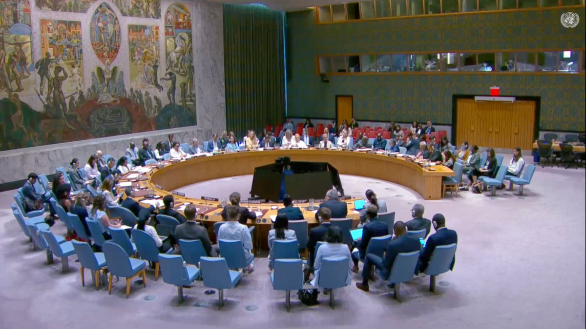 RussiaUN's tweet photo. #Evstigneeva: We stand ready to work constructively with Port-au-Prince and all responsible members of the international community to help restore stability and peaceful life, which the Haitian people so desperately need.

🔗Read in full: https://t.co/eQ4SYGBLtc https://t.co/XpC0XCQyZ6