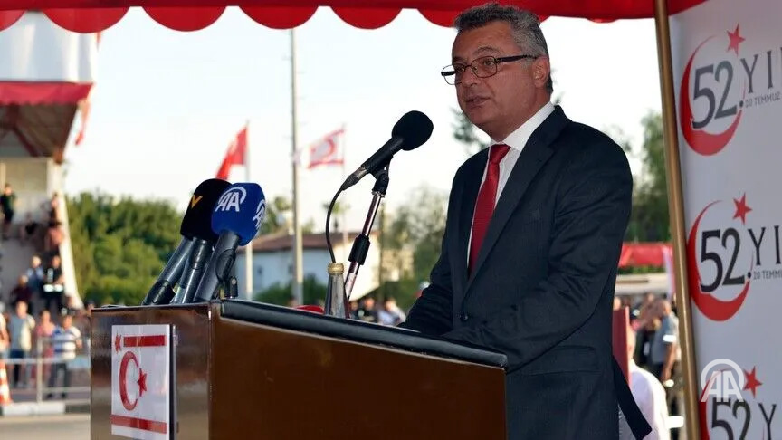 anadoluagency's tweet photo. 🇹🇷 Turkish Cypriots have never been a minority and never will be, Turkish Republic of Northern Cyprus President Tufan Erhurman says

📍 Erhurman says Turkish Cypriots are an ‘essential element’ and ‘equal owner’ of the island and do not want negotiations merely for the sake of holding talks

🗣️ He says Turkish Cypriots will not relinquish their rights, equality or security while continuing to support efforts for peace and stability https://t.co/fmJsie3uTJ