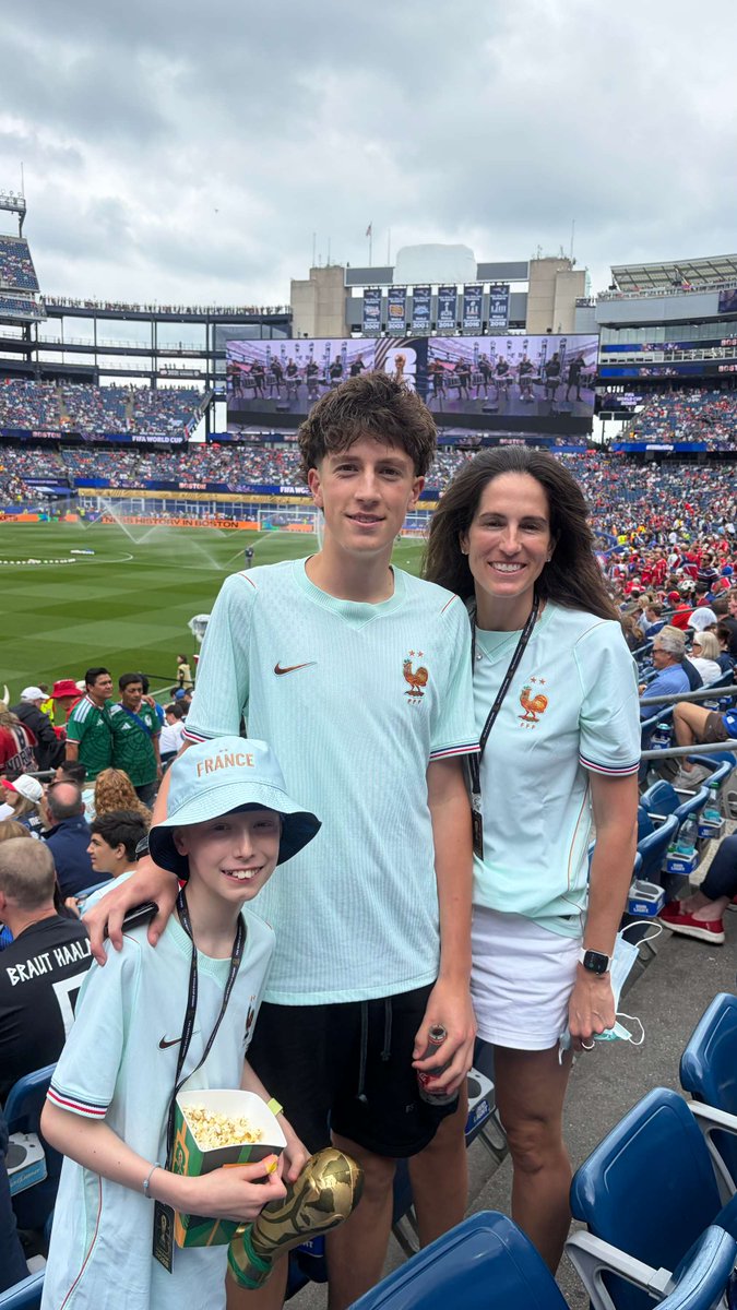 chris_haven's tweet photo. Coming off the World Cup final, we’re looking back on an unforgettable day for Felix and his family. ⚽️🇫🇷

Thank you to @LivFree for giving Felix the chance to see his favorite team, France, through its “Moment of Joy” program. A truly incredible gift. 💙 https://t.co/W1hcPzgBPG