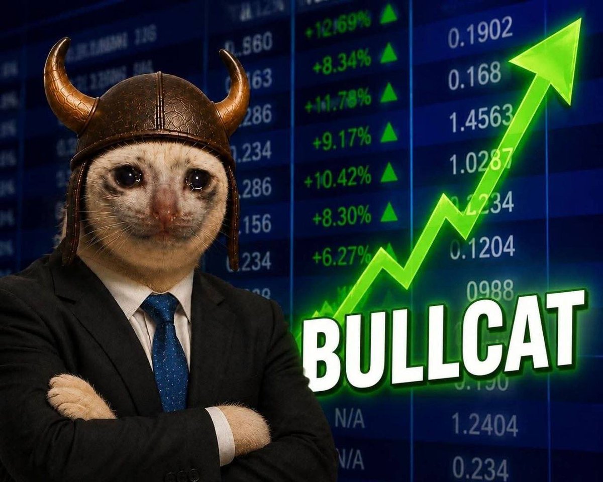 MegaLordX___'s tweet photo. Great meme coins don't just build holders, they build believers.

$BULLCAT is creating a community around a memorable idea rather than empty promises, and that's exactly the kind of project I enjoy supporting. 

Looking forward to seeing how far this community can take it.

@TheBULLCATTTT