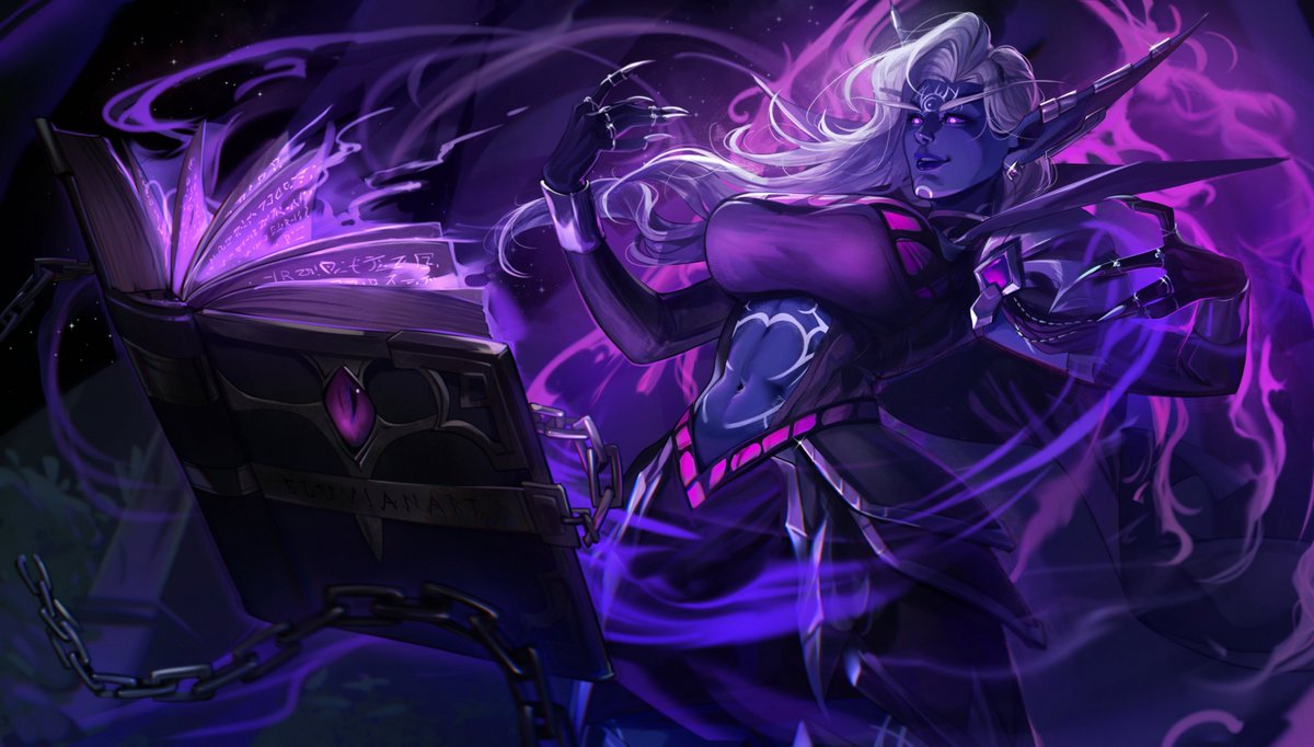 Darkis_wow's tweet photo. "I command the void and all shall kneel before my power"
Insane illustration done by @Eluvianart of my Alireth, as always superb work 💜💜😈🔥 can't say thank you enough for this! https://t.co/syjO5j0P3e