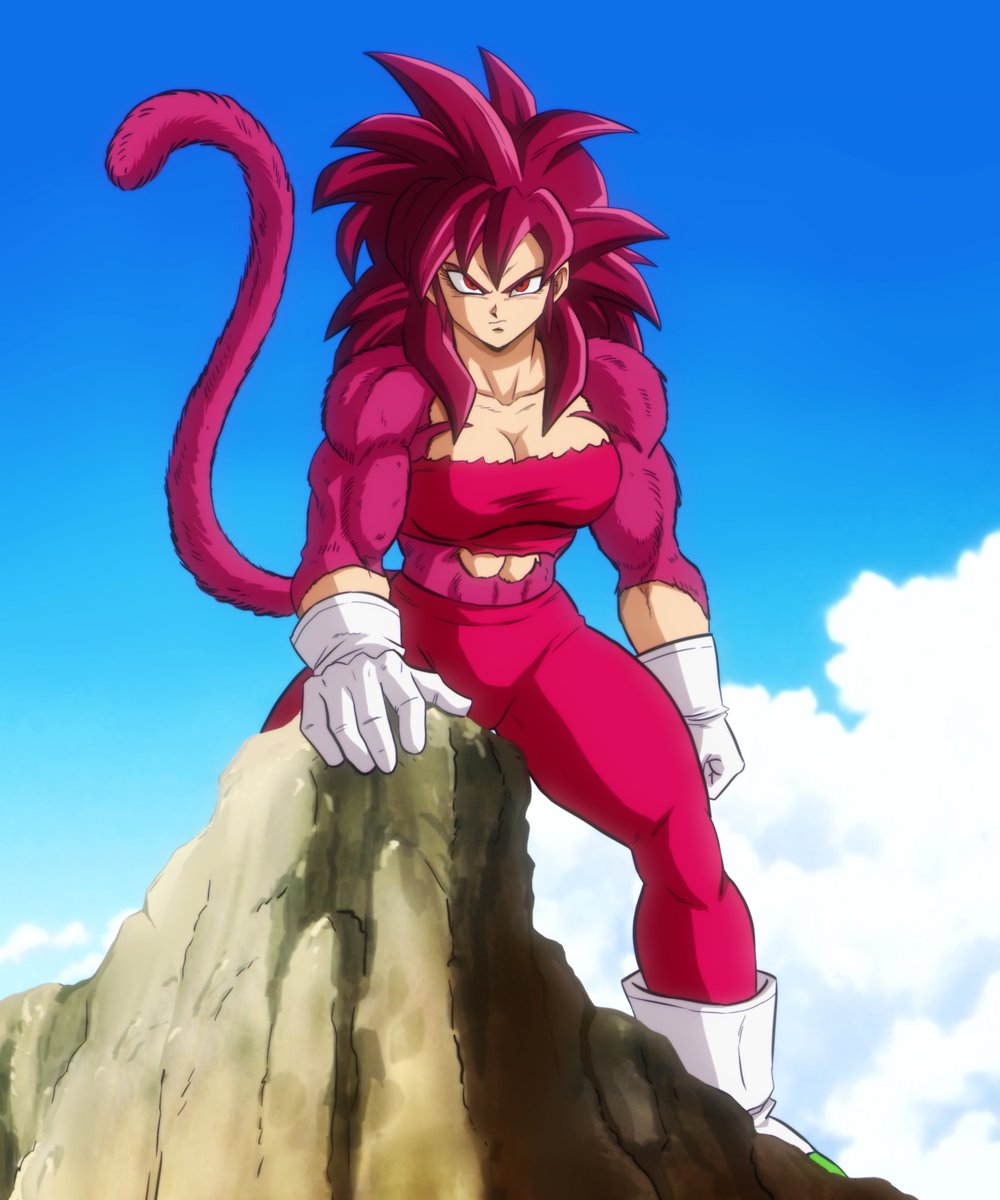 Salva_makoto's tweet photo. Dibujo de guerrera llamada Rosa en su forma ssj4 daima #dragonballz #dragonballdaima #ssj4 https://t.co/erssvkOAjE