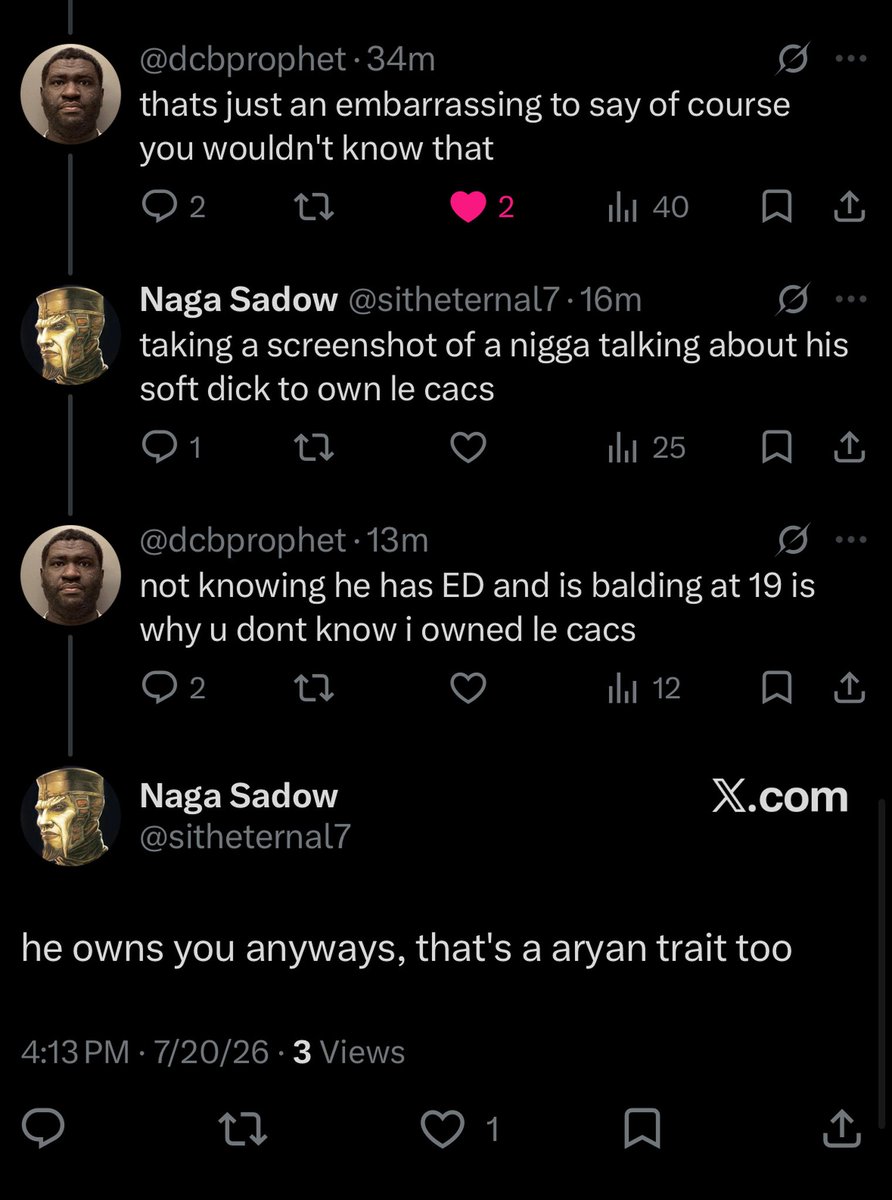 shootwhitebabys's tweet photo. @eatdatDCB445 W  screenshot https://t.co/7OD71CDsHR