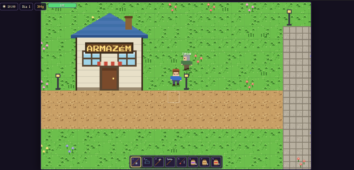 ofarias404's tweet photo. Fiz esse clone de Stardew Valley usando o novo Qwen 3.8 Max dentro site deles.
Pensou muuito antes de realmente escrever o codigo, mas quando terminou entregou um jogo realmente bem detalhado visualmente. Aqui vão algumas capturas do jogo (link jogavel abaixo) 👇 https://t.co/WXJfzf9LhX