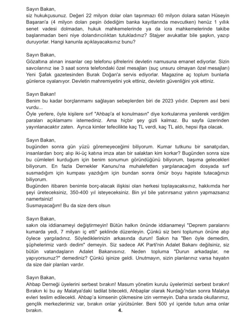 onedio's tweet photo. Tutuklanarak cezaevine gönderilen Haluk Levent'in sosyal medya hesabından veda mektubu paylaşıldı. 

Levent, "Muazzam kumpas" ifadelerini kullandığı mektubunda "Kumar çok kötü bir hastalıktır. Umarım çocuklar benim hayatımdan ders alır…" dedi. https://t.co/BwK4FLpZss