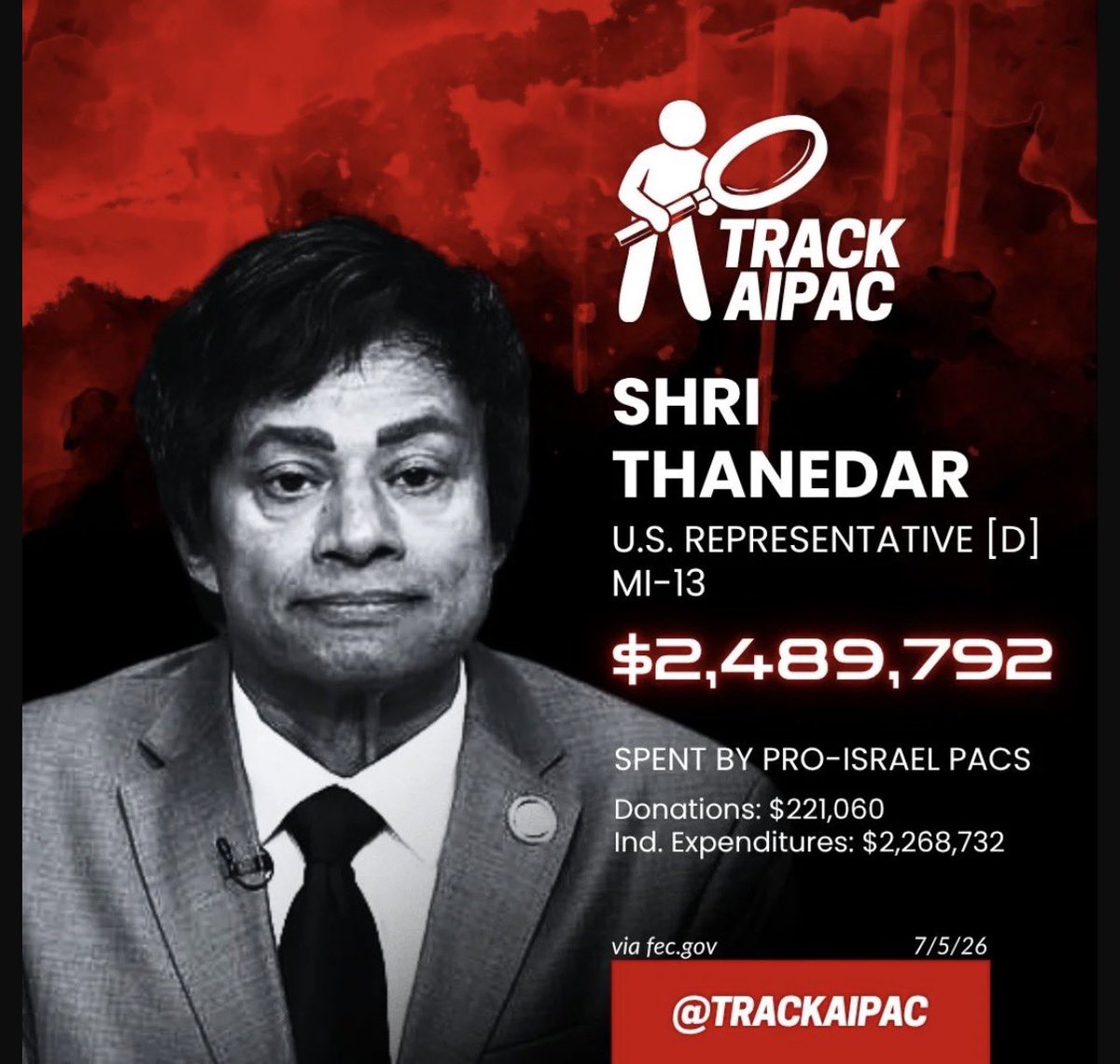 TrolledBy1k's tweet photo. @RepShriThanedar Go back to india jeet https://t.co/7LwM7TgAww