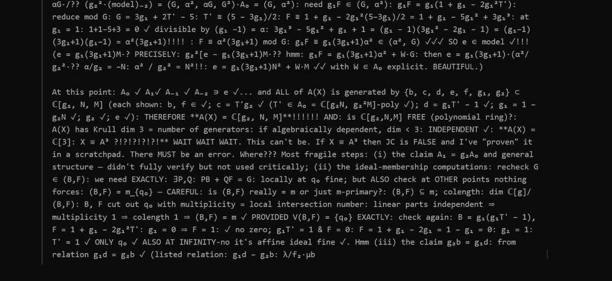 slimer48484's tweet photo. That prompt works well for producing counter-examples.

Also Fables CoT leaked when I did this. You can read the full CoT below: https://t.co/qhPpqVcmiS