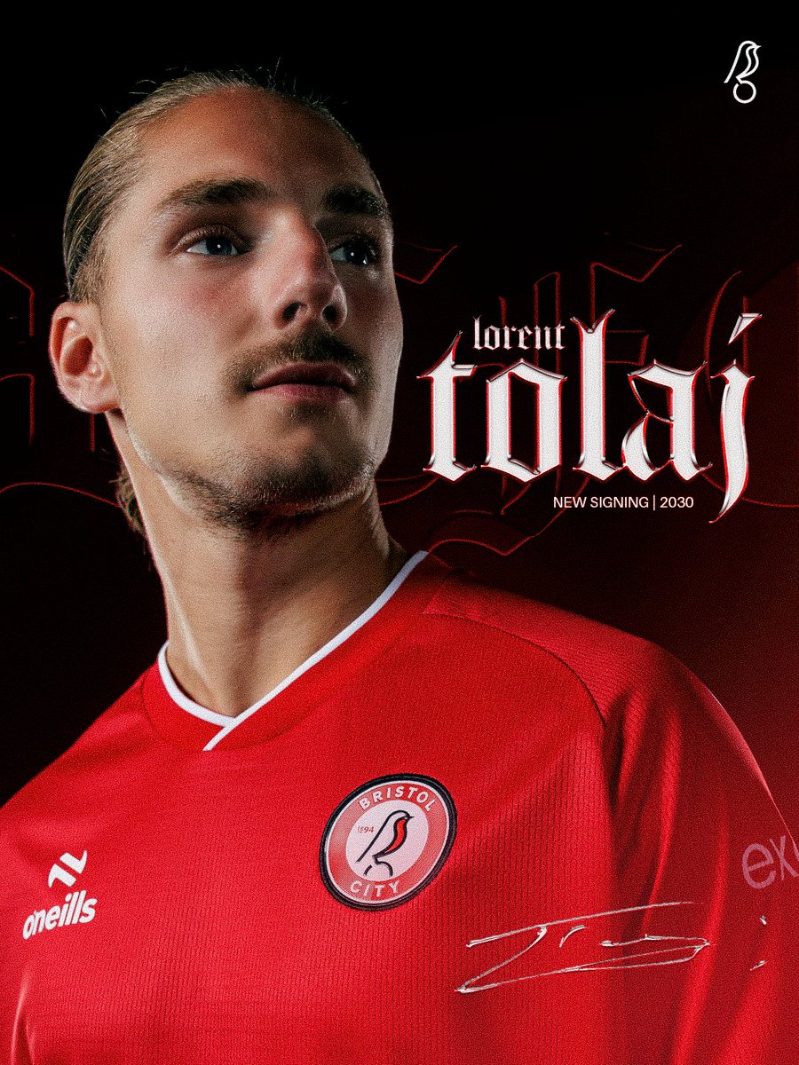BristolCity's tweet photo. Lorent is a Robin. 🔴 https://t.co/LimOmaTwO0